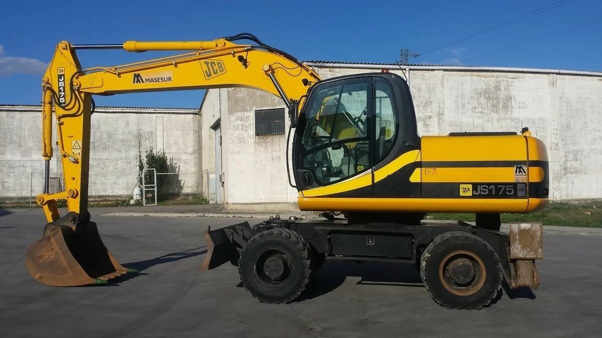 Авито джисиби экскаватор. Колесный полноповоротный экскаватор JCB js175w. JCB 175 колесный экскаватор. JCB 175 полноповоротный. JCB 145 колесный экскаватор.