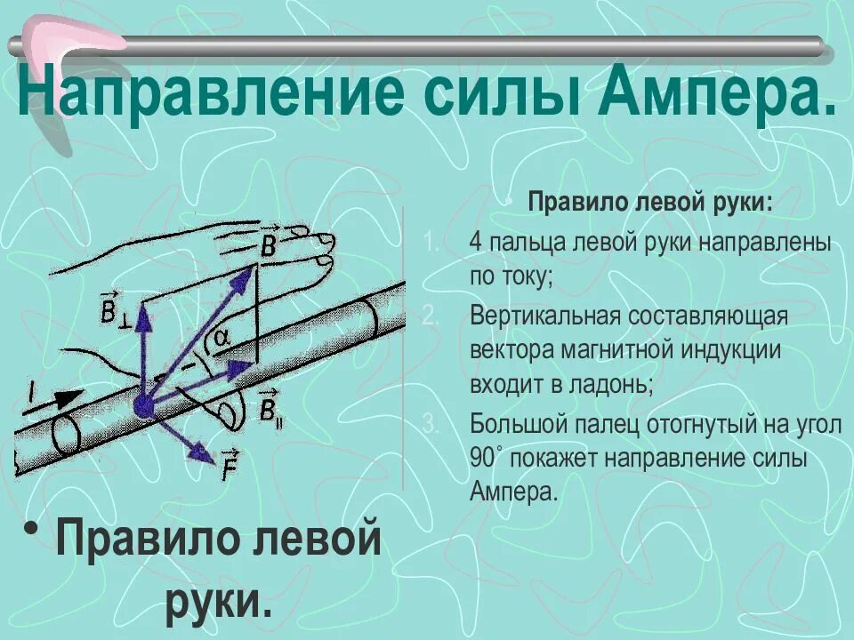 Правило нахождения силы Ампера. Правило левой и правой руки для силы Лоренца. Правило руки для силы Ампера. Правила правой руки, левой (для силы Ампера и силы Лоренца). Самостоятельная работа по левой руке физика