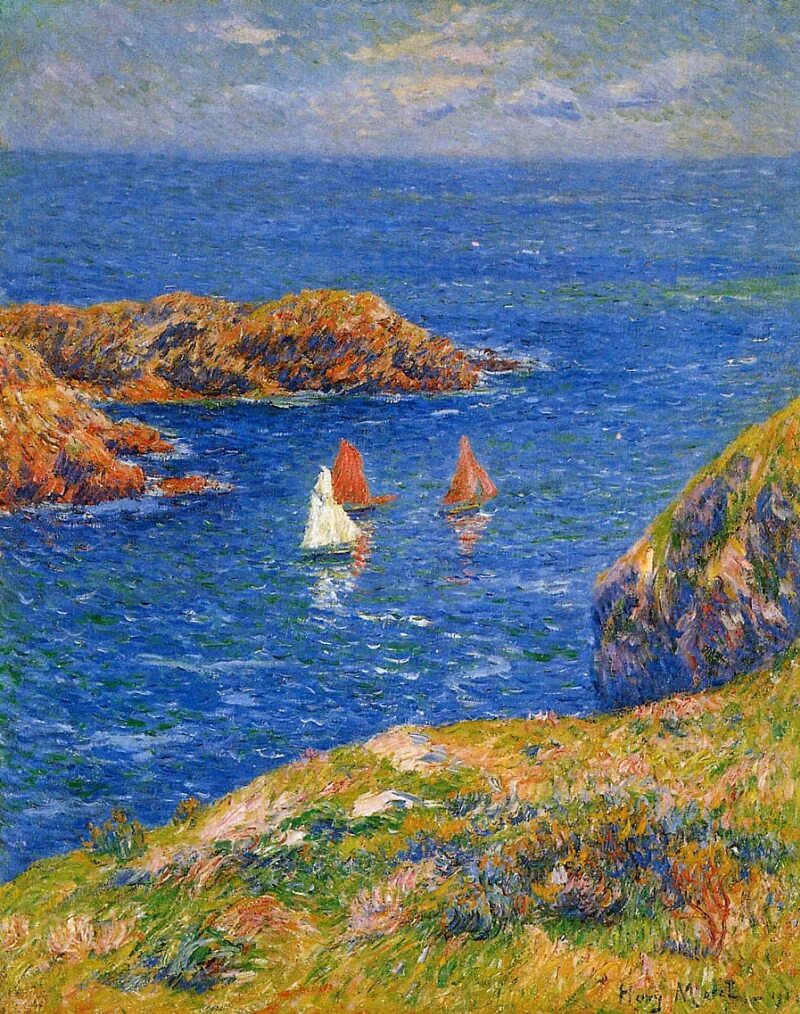 Море великий примиритель. Море, анри (1856-1913).. анри море художник. «море в сент-мари» (f 417).