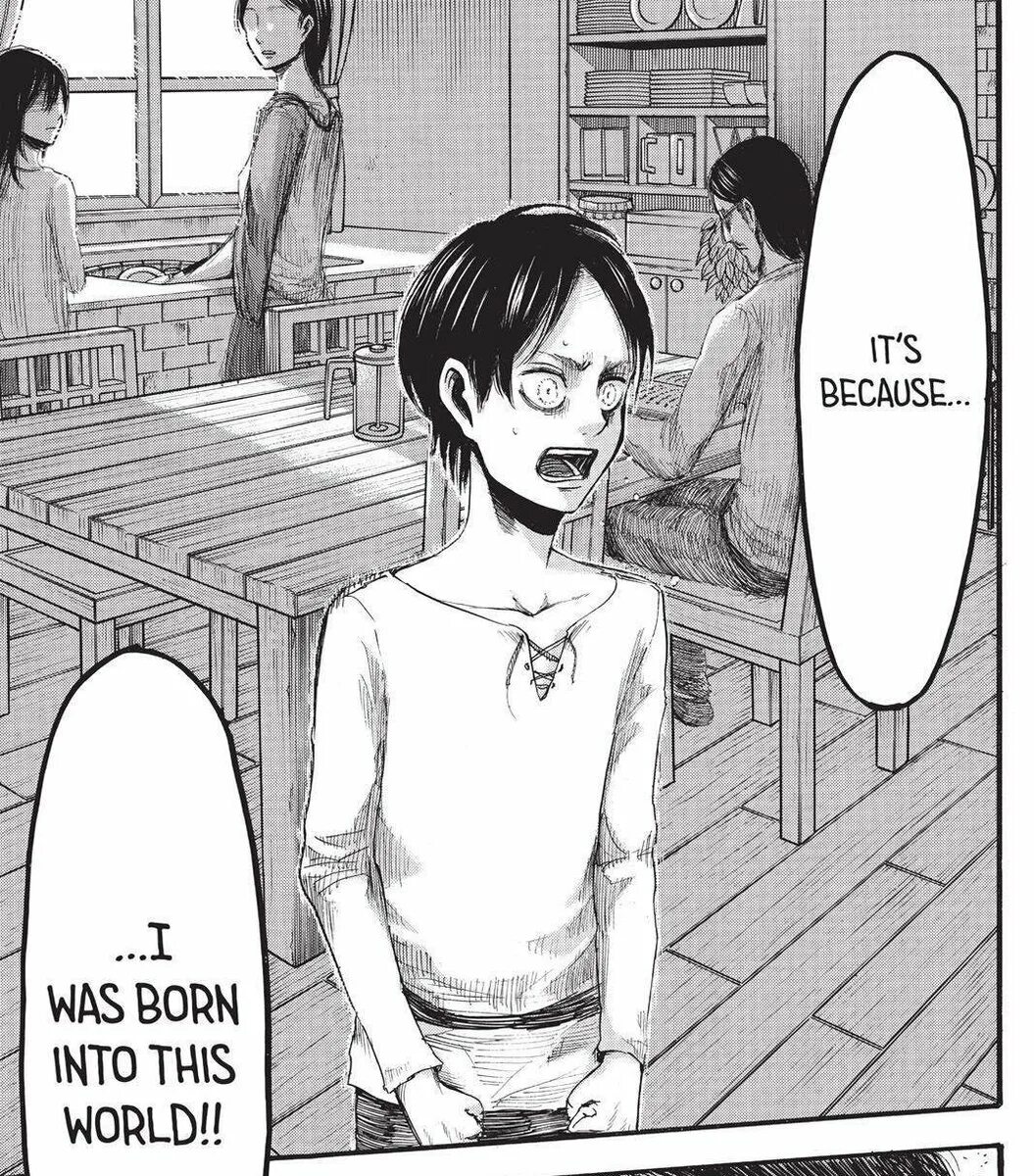 Because it believed. I was born.