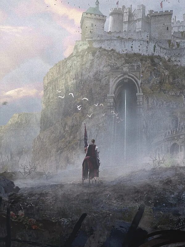 Рыцарь в тумане. Рыцарь в тумане арт. Рыцарь в тумане фото. Пазл замок в тумане. Фэнтези про средневековье читать
