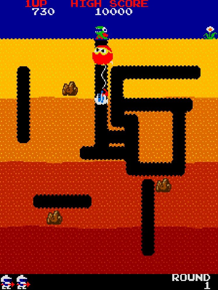 Dig dug exe. Dig dug Arcade. Диг Даг ехе. МАНЬЯК пиксель игра. Dig dug dug 2 java игра.