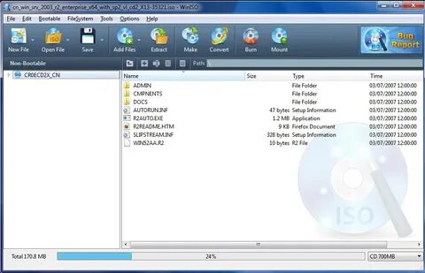 Как извлечь iso файл