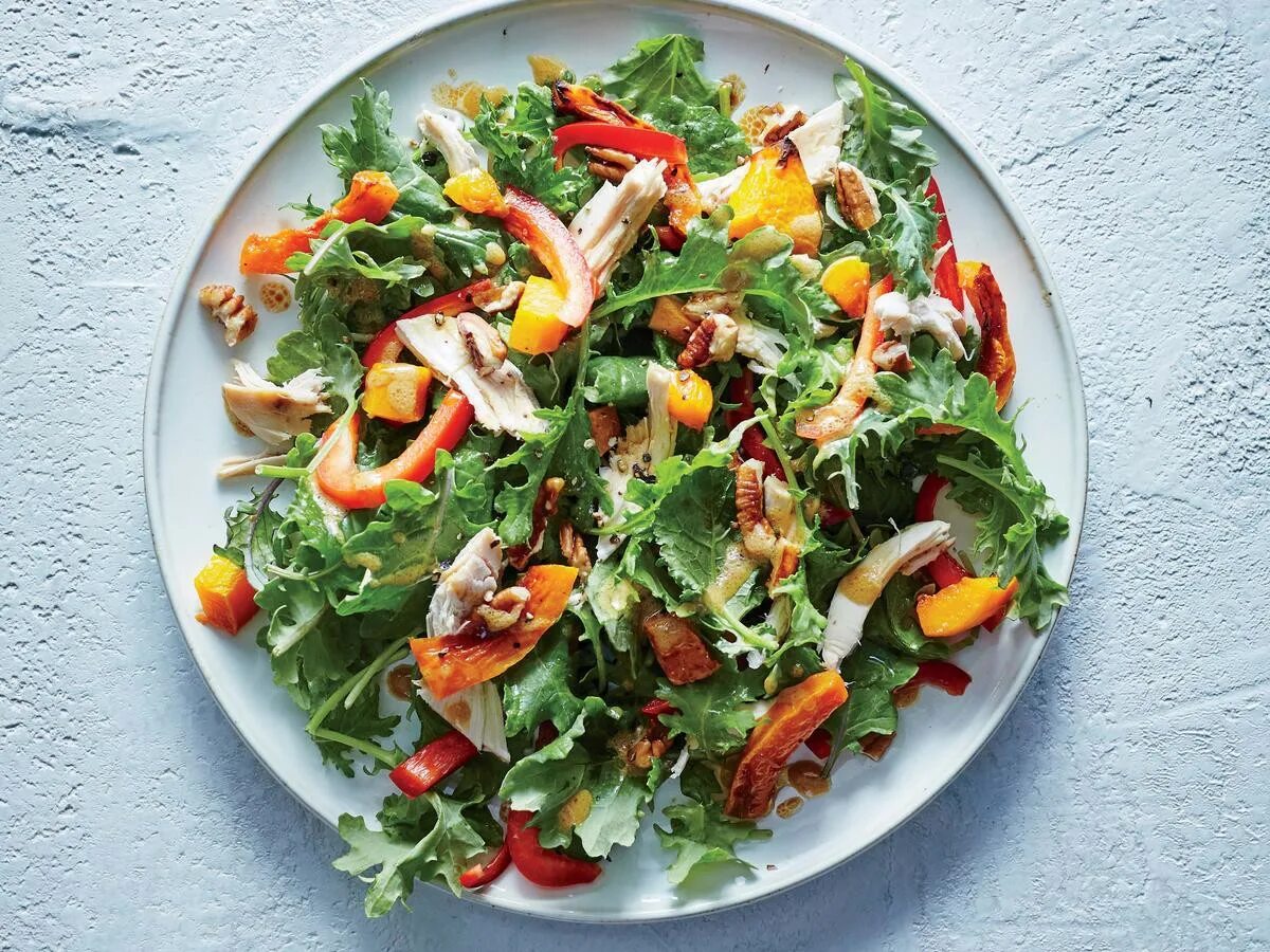 When i cook salads i use