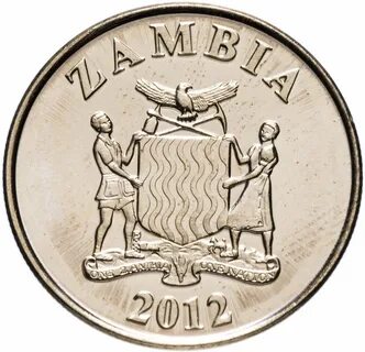 Монета замбии 4