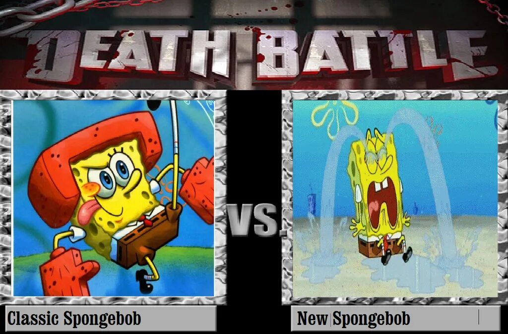 Spongebob vs. Classic Spongebob. Old Spongebob vs New Spongebob. Spongebob Classic Style. New Sponge vs New.