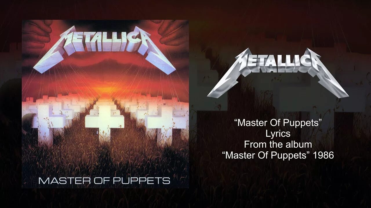 Master of puppets текст. Metallica 1986 Master of Puppets. Master of Puppets(ex/ex). Metallica Master.