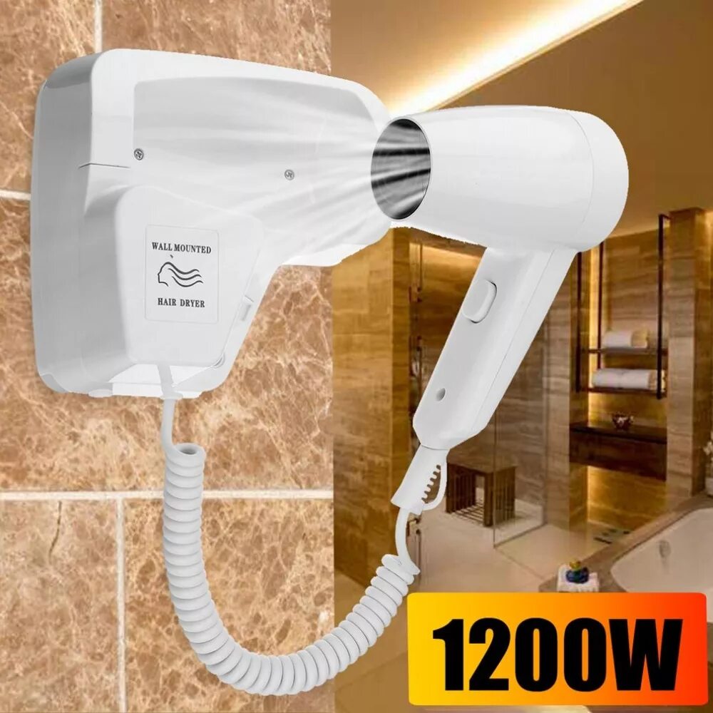 Фен настенный купить. Wall-Mounted hair Dryer 1200v. Hair Dryer 1200w. Фен для волос настенный 1200w. Фен настенный для сушки волос Puff 1200.