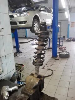 Замена амортизаторов без замены пружин