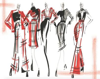 fashion design fashion illustration colorblocking sketching fashion drawing...