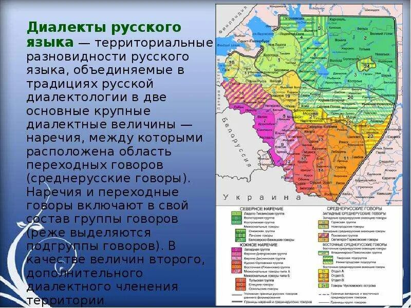 Диалекты русского языка. Говоры и диалекты России. Карта диалектов русского языка. Территориальные разновидности русского языка. 10 любых областей