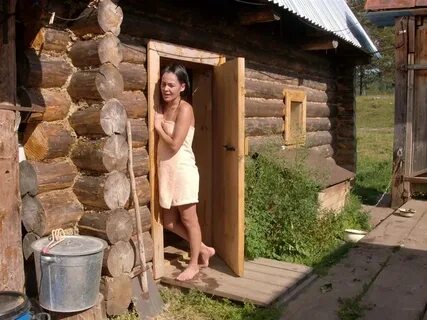 Видео деревенская бане