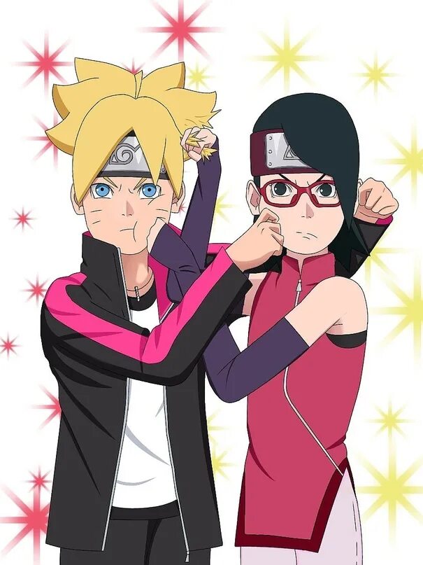 Boruto and sarada