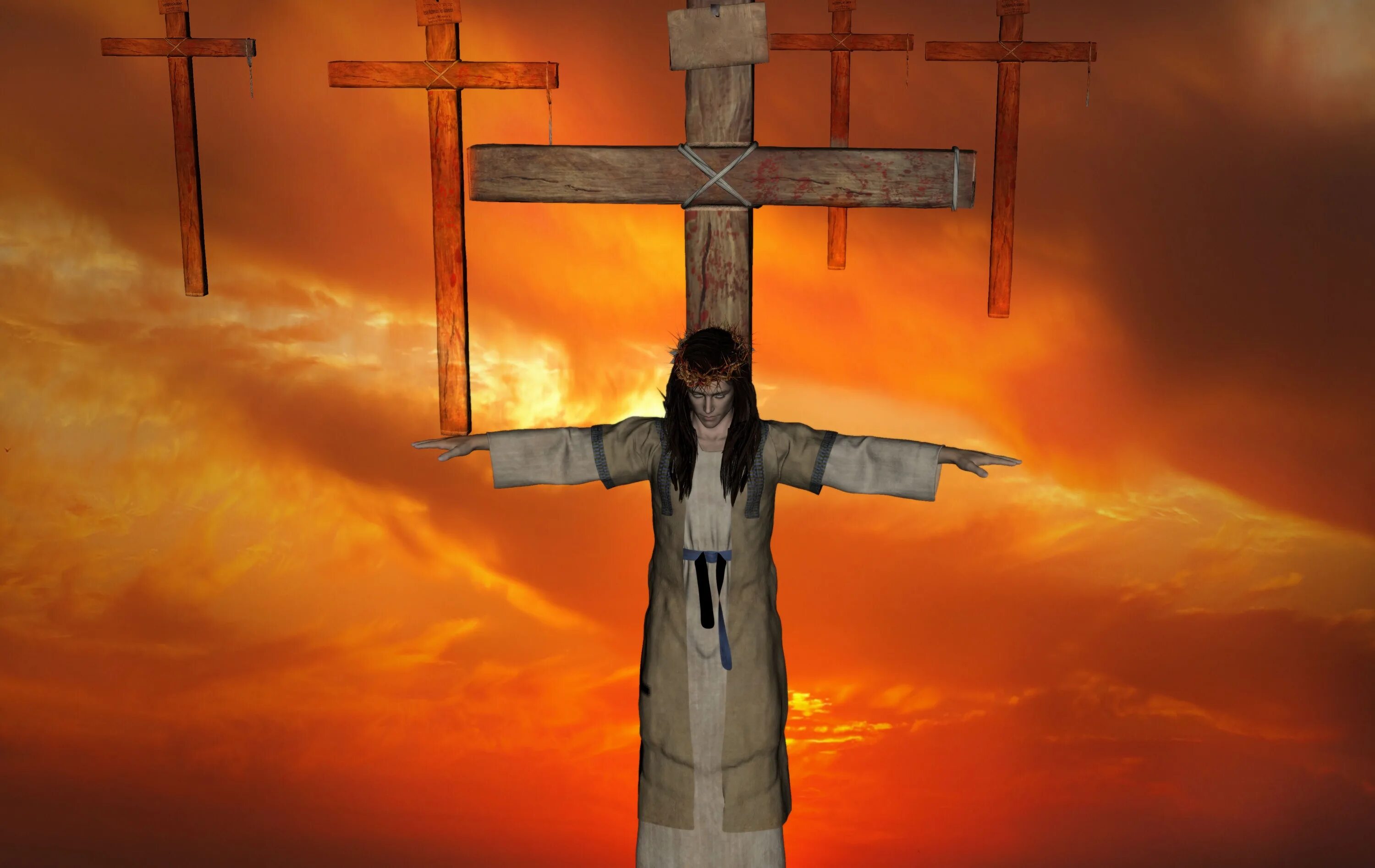 Крест распятие христа. Иисус Христос и его крест.