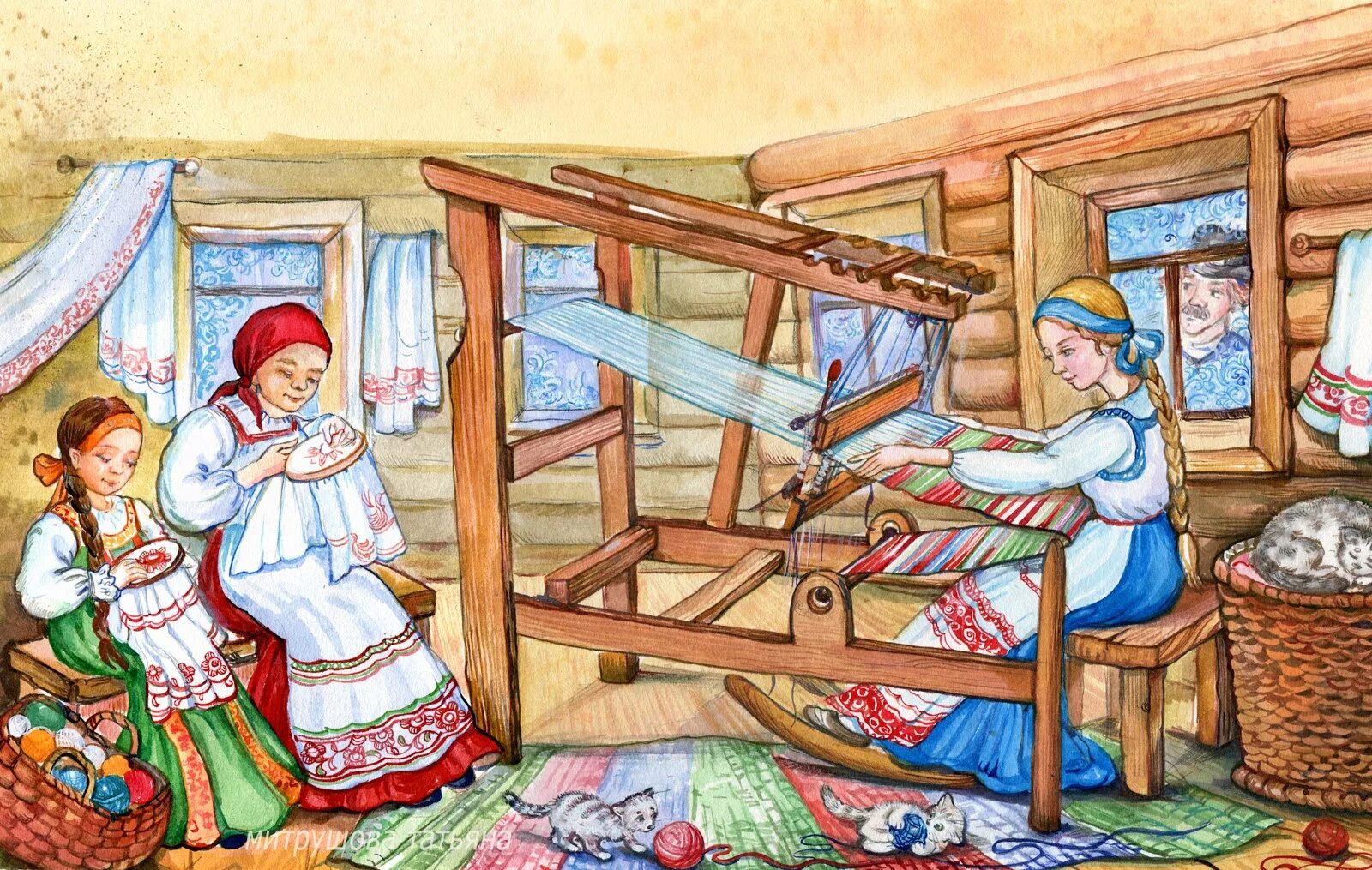 Какую нибудь русскую народную