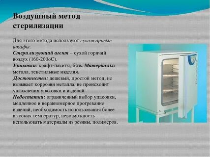 Стерилизация предназначена для