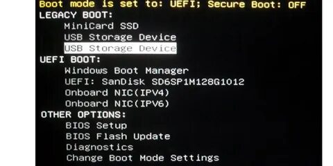 Boot off