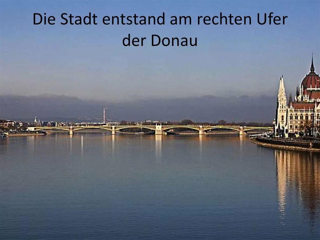 Die Stadt картинка. Die Donau находится.