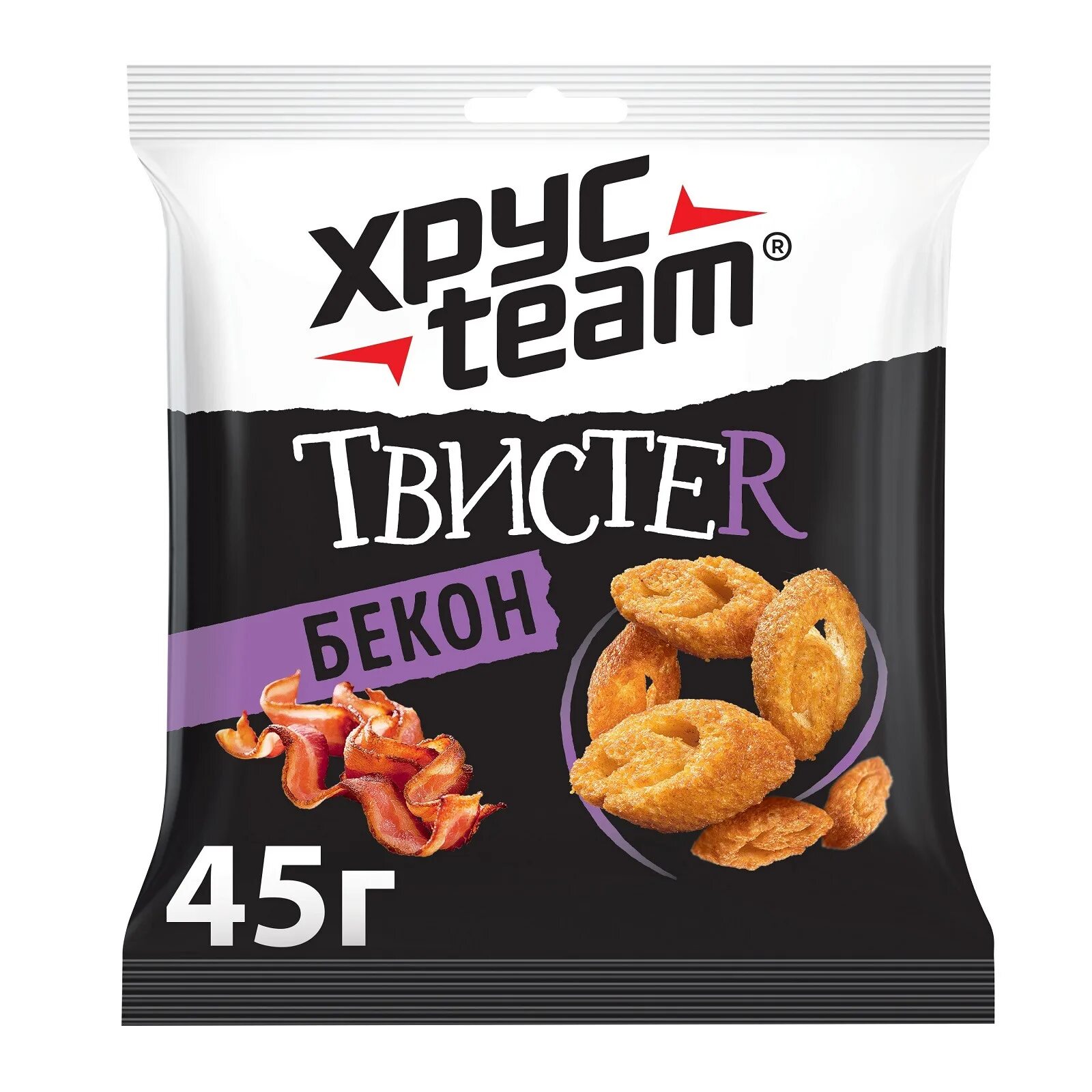 Хрустящий бекон. Хрусteam сухарики пшеничные твистер бекон, 45 г. Хрус Team сухарики. Хрустим твистер бекон. Сухарики Хрустим твистер бекон.