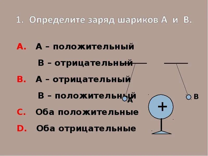 Электрический заряд положительный и отрицательный. Определите заряд шариков. Определите заряды шаров. Отрицательно и положительно заряженные шары.