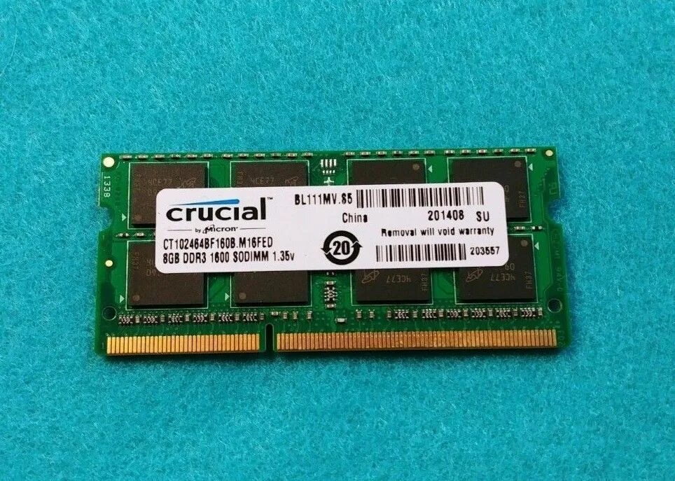 Crucial ddr3l 8gb 1600. Crucial 8gb ddr3-1600 DIMM. SODIMM ddr3 8gb 1600. Crucial 8 ГБ ddr3l 1600 МГЦ SODIMM cl11 ct102464bf160b.