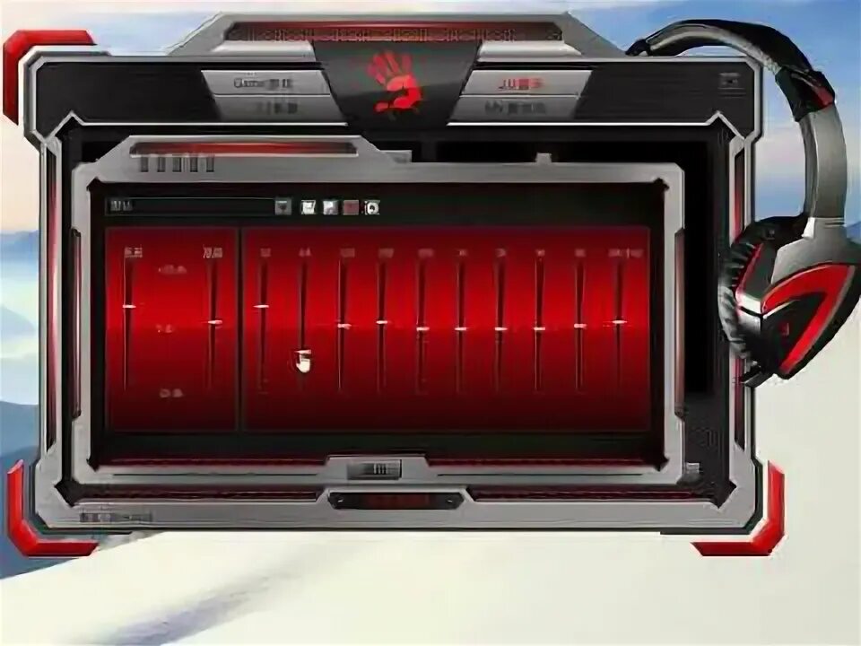 Bloody эквалайзер. Bloody эквалайзер
