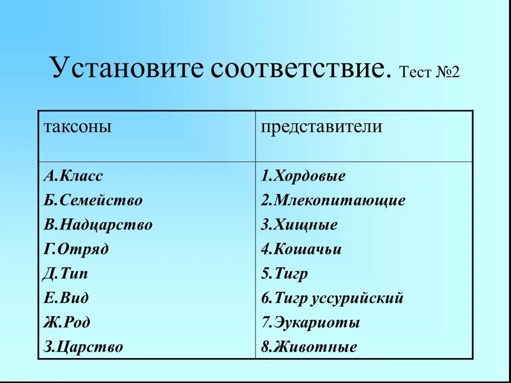 Тест по теме млекопитающие 8 класс биология. Таксоны представители. Зачет по теме класс млекопитающие. Вид род царство Тип класс отряд Надцарство. Таксоны млекопитающих.