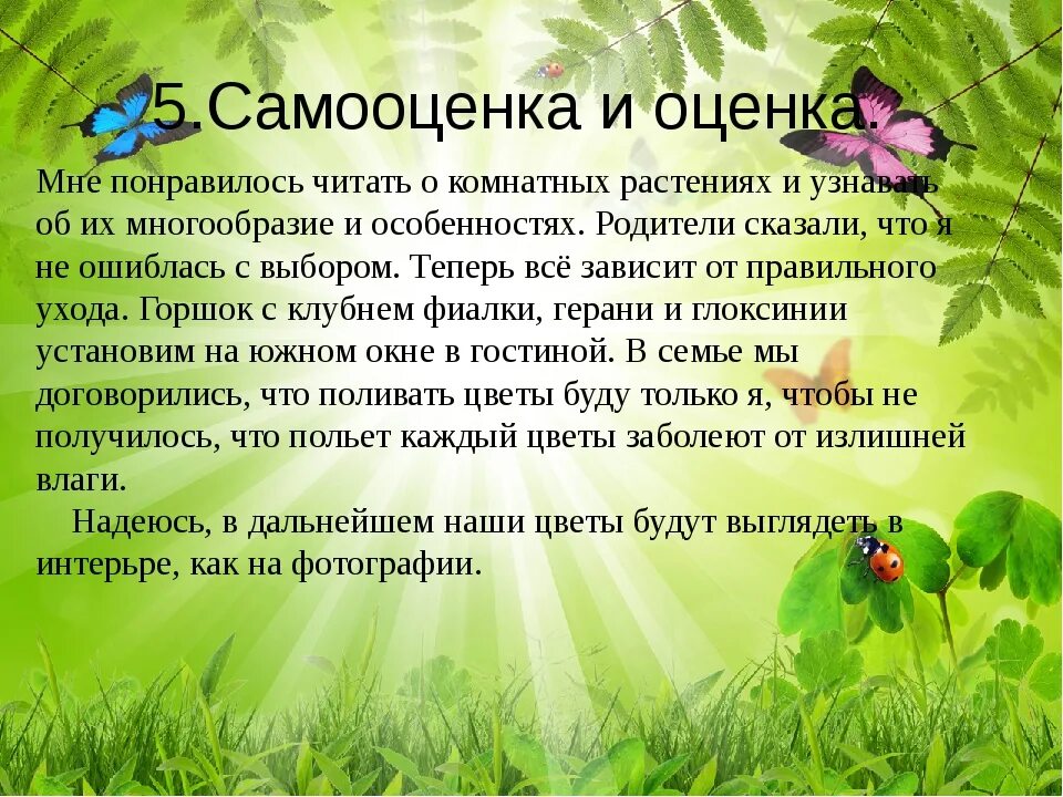 Проект растения жилого дома