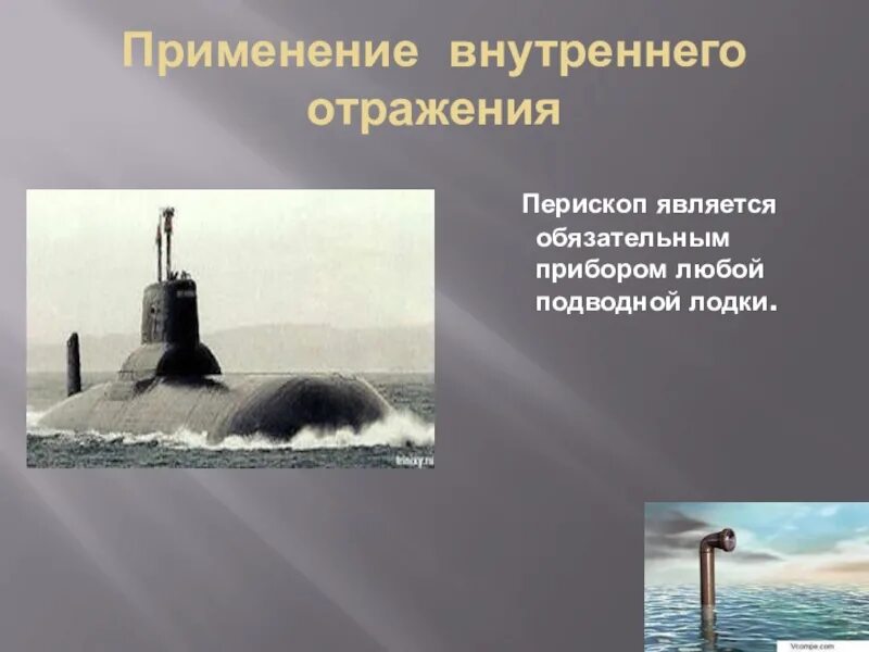 Применение отражения. Отражение применение. применение полного внутреннего отражения света. подводная лодка с перископом. применение внутреннего отражения.