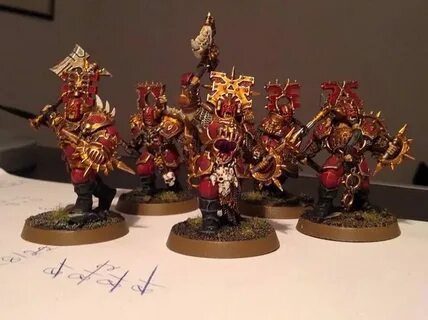 Khorne berzerkers