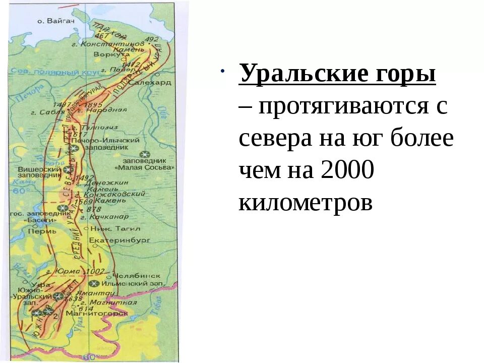 К западу от уральских гор находится. Уральские горы протянулись с севера на юг. хребты уральских гор с севера на юг. протяженность уральских гор с севера на юг. горы урал на карте мира.