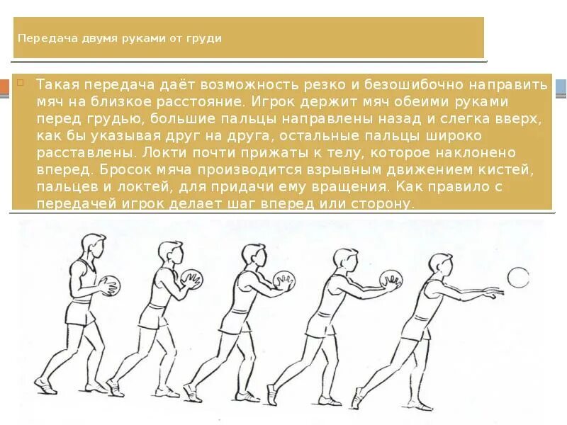 Обучение передачам в движении. Техника передачи мяча двумя руками от груди.баскетбол. передача мяча двумя руками от груди- в баскетболе. бросок мяча в движении двумя руками снизу в баскетболе.