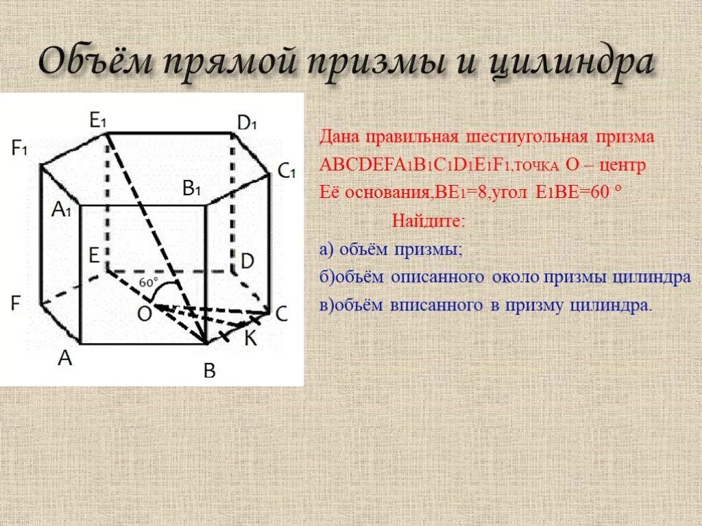 В правильной шестиугольной призме abcdefa1b1c1d1e1f1. Объем правильной шестиугольной Призмы формула. Объем 6 угольной Призмы формула. Объем шестигранной Призмы формула.