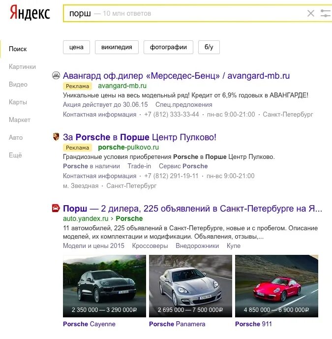Сайт объявлений спб. Яндекса подбор горячих слов.