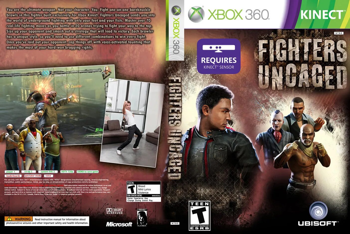 Fighters Uncaged Xbox 360 Kinect. Fighters Uncaged (Xbox 360 Kinect) lt+3.0. Fighters Uncaged Xbox 360 Cover. Fighters Uncaged Xbox 360 обложка.