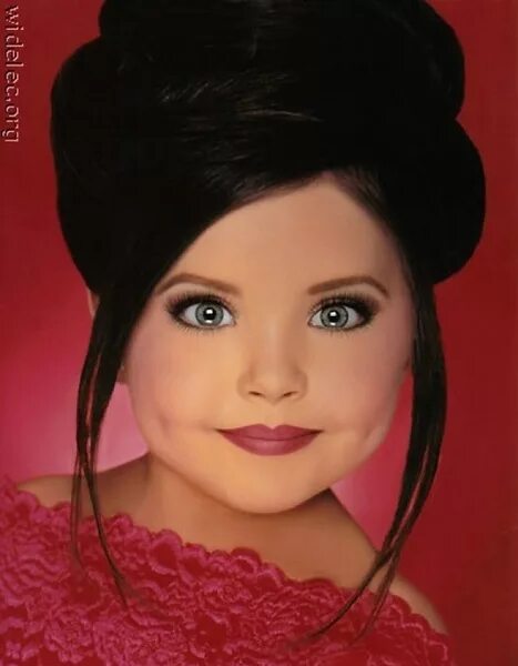 Красивый макияж для девочек 8 лет On the children's make-up: for the baby photo shoot, beautiful examples at age 1
