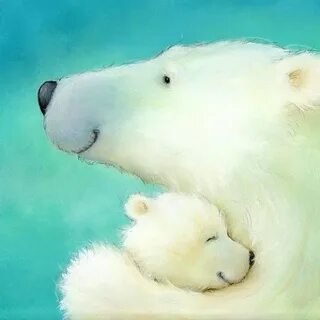 Поздравление белого медведя