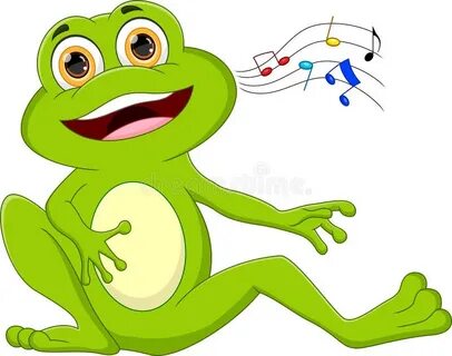 Frog sing