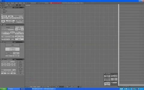Blender окно