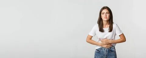 She has a stomach