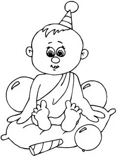 Baby coloring