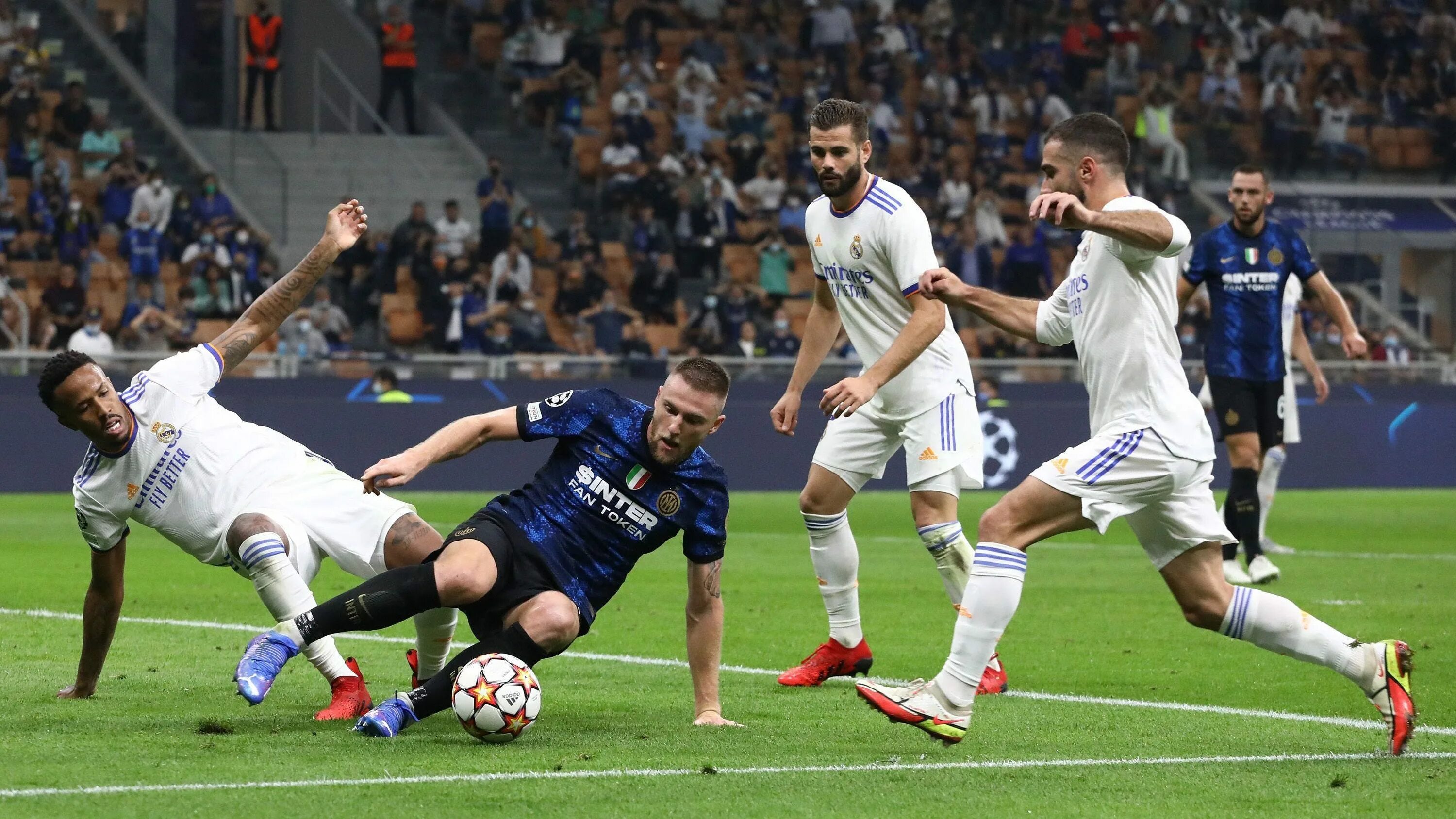 Inter match. Реал Мадрид PSJ Benzema.