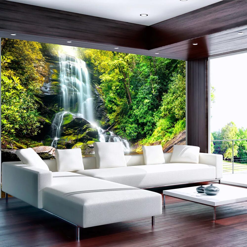 Creative 3d Wall Mural ideas Scenery wallpaper design for home 3d wallpaper mura