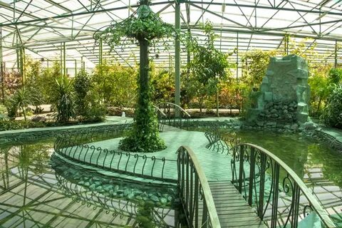 Ботанический сад график