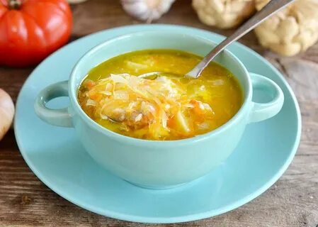 Свежие куриные щи