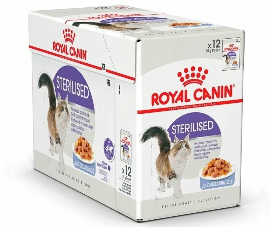 Роял канин влажный для стерилизованных кошек купить. Royal Canin Sterilised желе. Роял Канин пауч стерилизед соус. Royal Canin для кошек Sterilised. Роял Канин пауч Instinctive в желе.