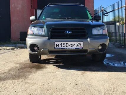 Туманки на субару форестер