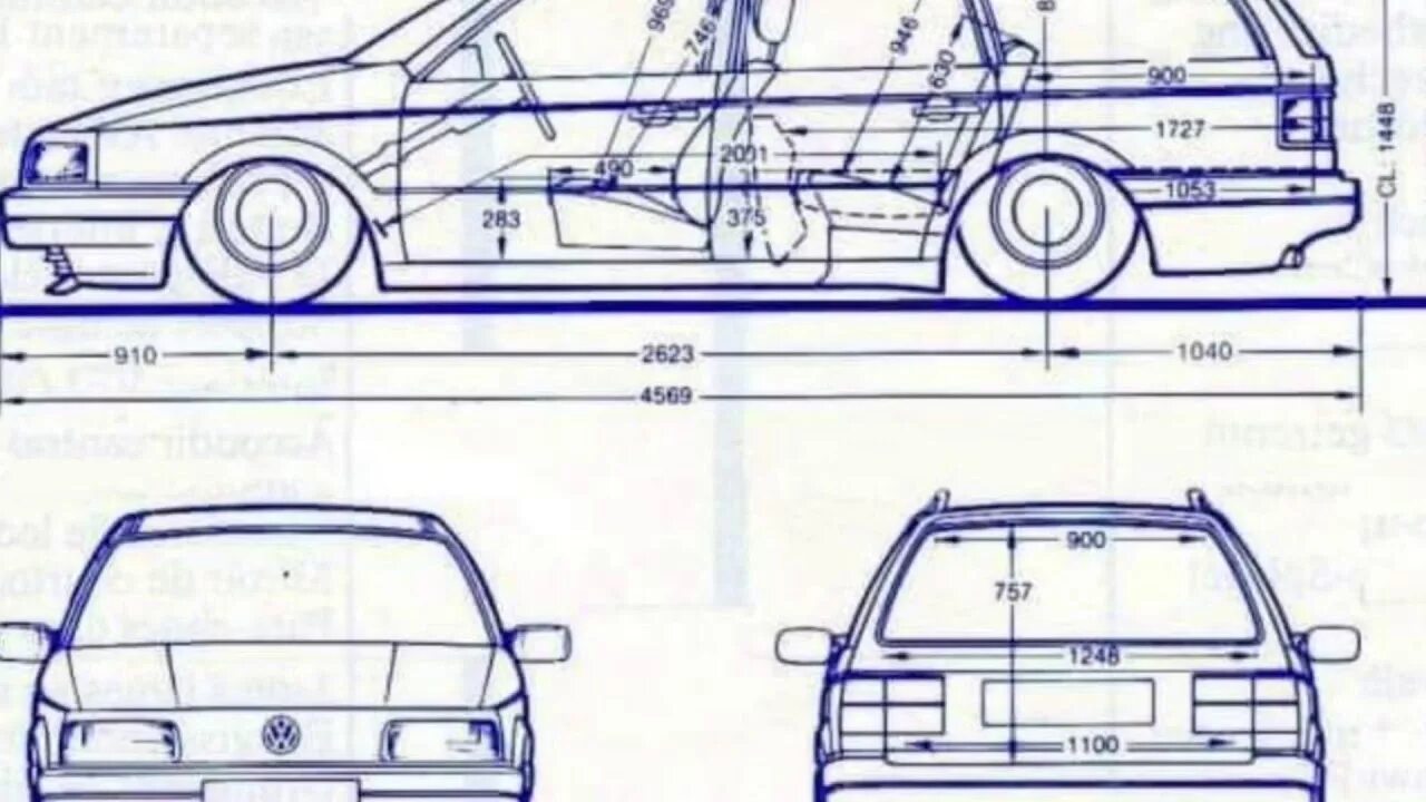 Volkswagen Passat b3 габариты. Габариты Фольксваген Пассат б3 седан. Габариты Фольксваген Пассат б3. Чертеж Пассат б3. Пассат универсал длина