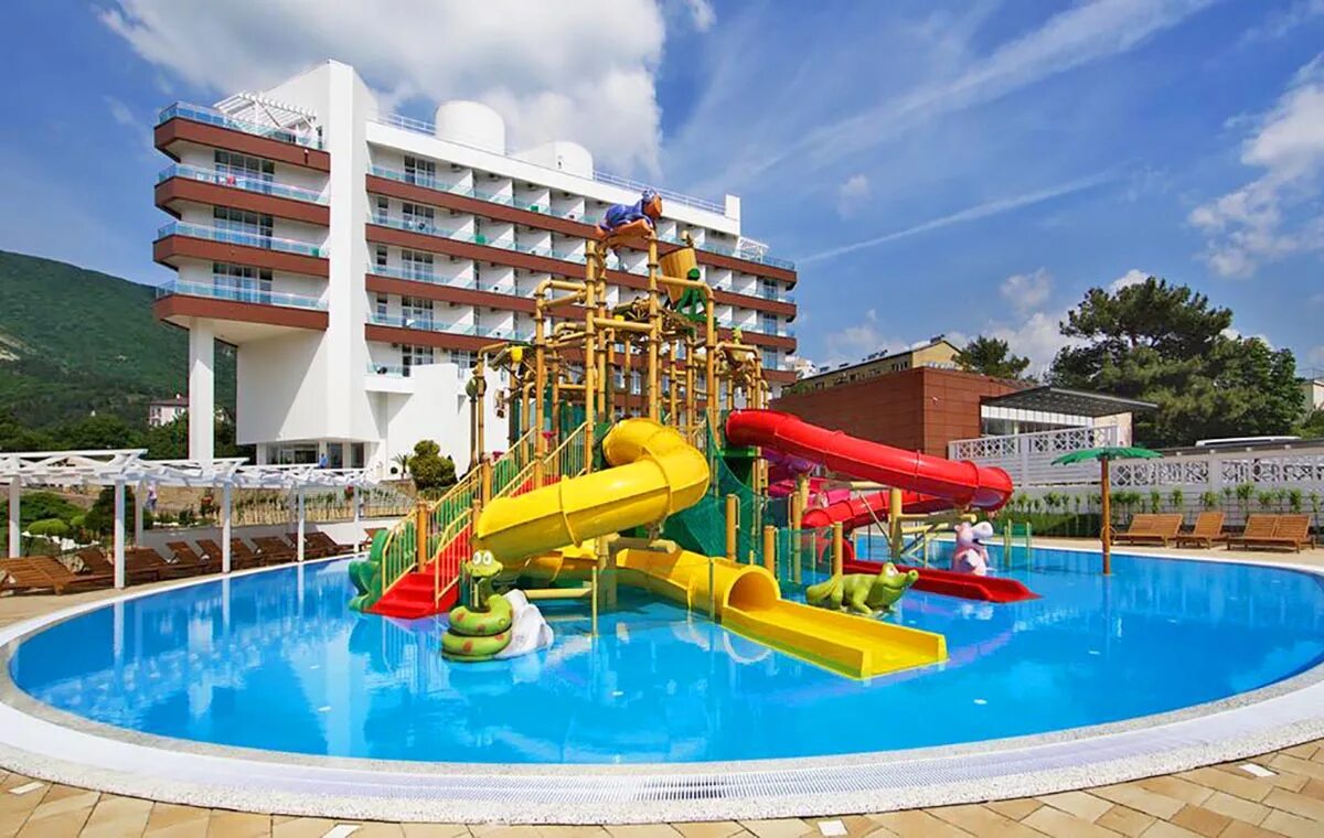 Отель Alean Family Resort Spa Biarritz. Alean Family Resort & Spa Biarritz 4*. Отдых с детьми все включено черное море