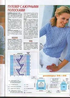 Женский свитер схема